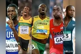 怀念一下男子百米史上最辉煌的时代———百米五虎的时代图片