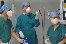 大气道重度狭窄，要命！气道支架“撑”开生命通道，救命图片