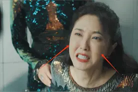 当“肿胀脸”混进央视家庭剧，老戏骨被打回原形，刘琳再强也没用图片
