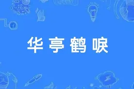 一天一成语:华亭鹤唳图片