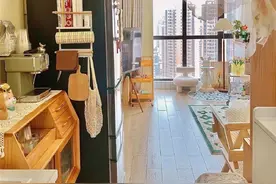 30岁的她住进单身公寓：“麻雀虽小五脏俱全”，一个人住也太爽了图片