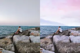 新学的一键换天空修图技巧，阴雨天也能拍出好照片图片