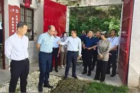 宝鸡市委宣传部一行调研槐芽镇新时代文明实践所工作开展状况图片