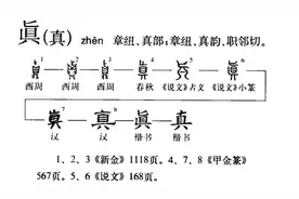 “真”字释义图片