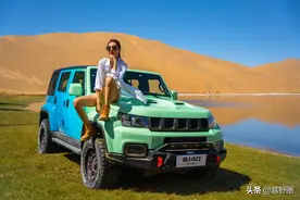 BJ40一箱油穿越巴丹吉林，还顺便登顶了沙漠珠峰？图片