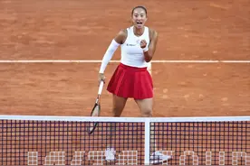 状态回升！郑钦文连续三年晋级WTA1000罗马站16强图片