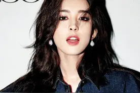 娜扎杂志封面大片，秋冬极简美学，姐姐太A太飒了好美图片