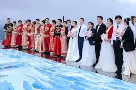 “我的证婚人是深圳！”这场天空婚礼，真美图片