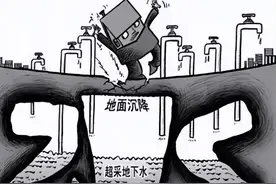 河北地下水被大量回补引发奇景，土地疯狂冒气泡图片