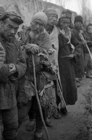40张老照片看80年前河南湖南大饥荒的真实状况