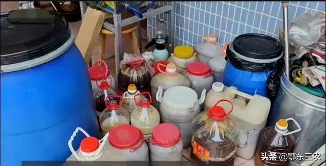 农户种瓜果蔬菜，自制酵素肥，比购买的同类肥料品质要高很多