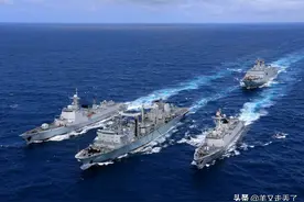 你行我不行？中国霸气回应，解放军舰船“自由航行”澳沿海图片