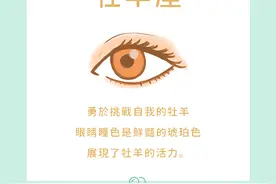 12星座的「心灵之窗」长怎样？牡羊鲜艳琥珀，双鱼浪漫珍珠粉图片