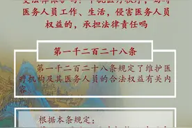 中华人民共和国民法典·​条文解析（第1228条）|干扰医疗秩序依法承担法律责任图片