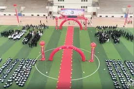 十八而志 启航梦想——永昌职专举办2022届高三学生成人礼仪式图片