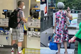 上海老年人无惧年龄：爷爷穿运动装，奶奶爱碎花裙，不扮嫩不显老图片