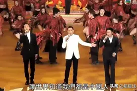 刘德华谢霆锋陈伟霆同框，60岁刘德华完全不输，泳儿C位众星捧月图片