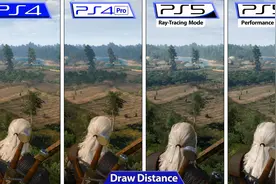 《巫师3》画面对比：PS4 vs PS4 Pro vs PS5图片