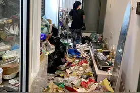 深圳女租客提出退房后失联，房东收房发现房间成“垃圾场”；房东：她租住了5年，不知道是怎么住下来的图片