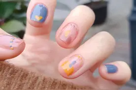 美甲♥可爱手绘甲图片