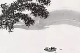 吴冠中笔下的船，载着江南的梦！图片