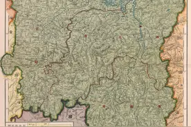 1917年，湖南老地图，精确到村镇，快看看有你老家吗？图片