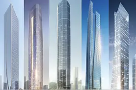 山东省——三大城市六座在建的摩天大楼，最新施工进度图片