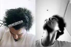 彭于晏隔离期间晒自拍，头发胡子“野蛮”生长，被调侃放飞自我图片