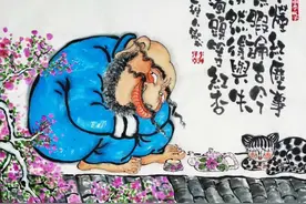 哭的时候使劲哭，笑的时候使劲笑；人生在世三万天痛快一秒是一秒图片