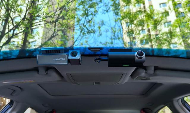 4K行车记录仪对比，70迈A810与海康威视C8，夜视成了分水岭