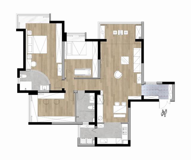141㎡二手房保姆级改造,这样如秋般温暖的家,太舒适了