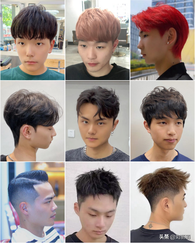 男生发型设计与脸型搭配图片,男士发型别乱剪,最帅还是这3种,简单立体