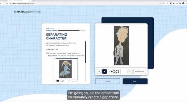 随手涂鸦，一键秒变动画！Meta整活火柴人宇宙，能跑能跳能加背景