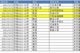 福州2021年土拍总结，明年新盘是多是少？图片