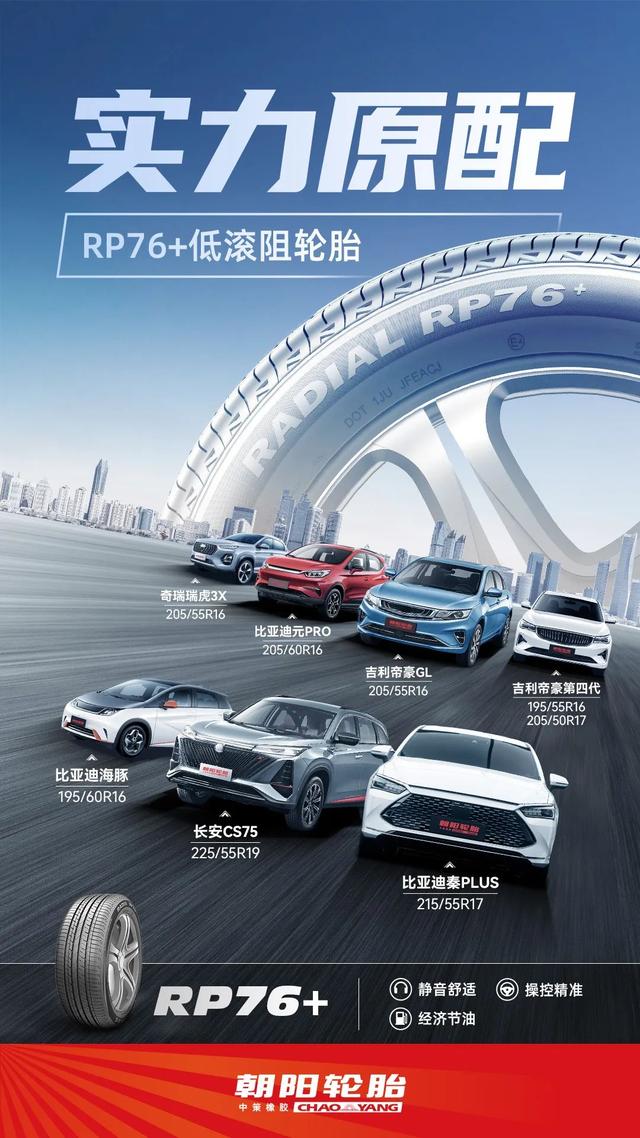 全球销冠比亚迪，配套轮胎排行榜