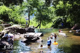 来宁海雁苍山下这个山村玩水吧！雁山凫水、九龙观瀑，让你玩个够图片