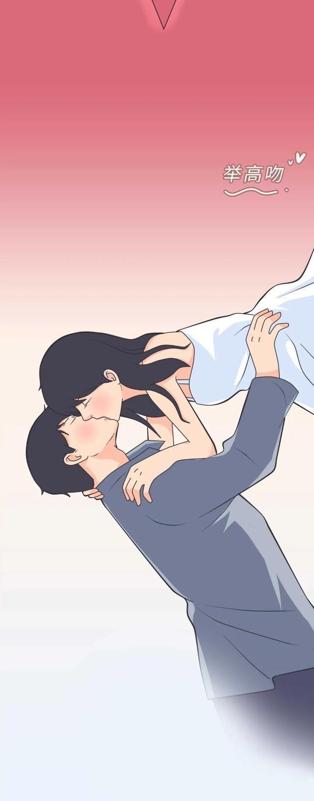 亲吻在情侣之间是一种非常常见的亲密