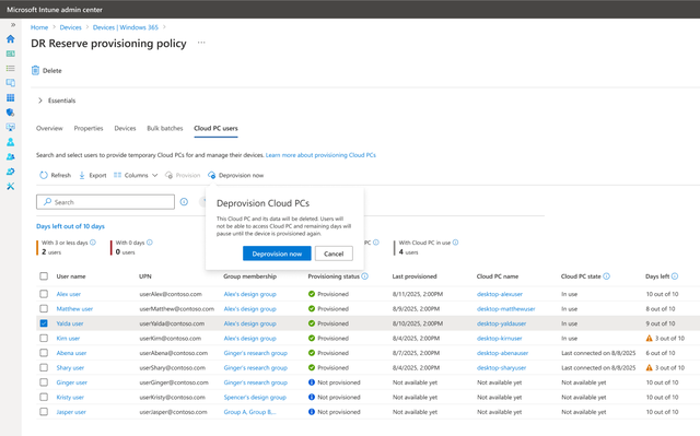 员工电脑故障不停工，微软Windows 365 Reserve公开预览版发布