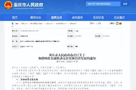 加强财政金融联动支持实体经济发展 重庆将有哪些新动作？图片