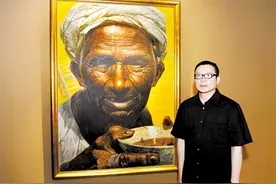 那个靠一张《父亲》画作改变命运的川美大学生罗中立，现状如何？图片