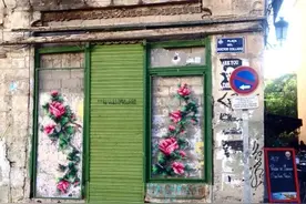 绣在墙上的十字绣，简直美哭了，制作方式暗藏玄机图片