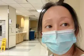 美国华人网红“峨眉师姐”，我没打疫苗肠子都悔青了图片