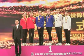 “陕”耀时刻！西安姑娘王子全国艺术体操锦标赛夺金图片