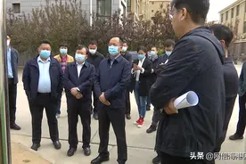 张士兆调研项目建设时强调，有力有序推进返迁安置工作图片