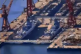 美国达利安船厂造舰速度震惊世界！咱们要认输吗？图片