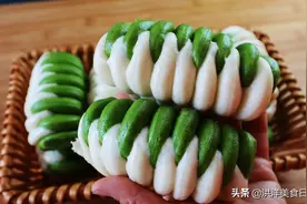 用菠菜汁和面不褪色的小窍门，全程详细讲解，要是学不会你来找我图片