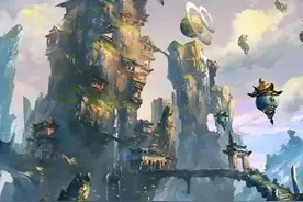 这些游戏大神的场景作品，你会越看越入境图片