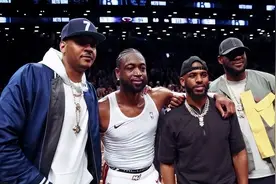 “风尘四侠”谁工资赚最多？韦德1.9亿垫底 詹皇创历史纪录图片