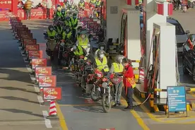 返乡摩骑的“万里归途”：路还长，先暖一暖图片