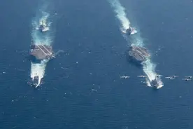 美6支航母编队集结，跨22个时区演练“大国战争”，中方严阵以待图片